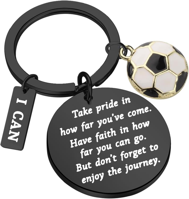 Soccer Keychain Gift for Soccer Lovers