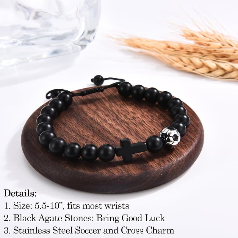 Sports Bracelet for Boys - Perfect Gift for Birthdays & Graduations