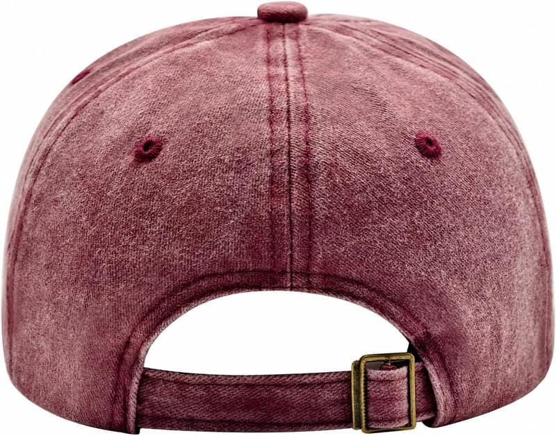 80th Birthday Adjustable Washed Cotton Baseball Cap