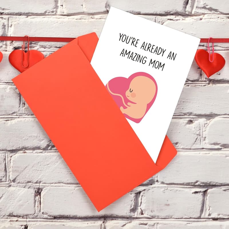 First Mother's Day Card for Expecting Moms