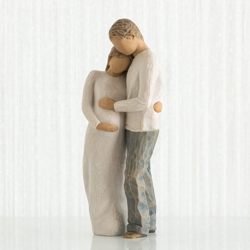 Willow Tree Hand-Painted Figurine for Home Décor