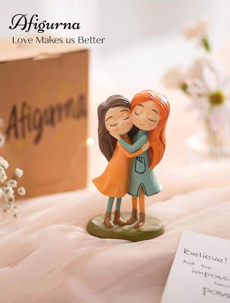 Sister Birthday Figurine - Sentimental Gift for Best Friends