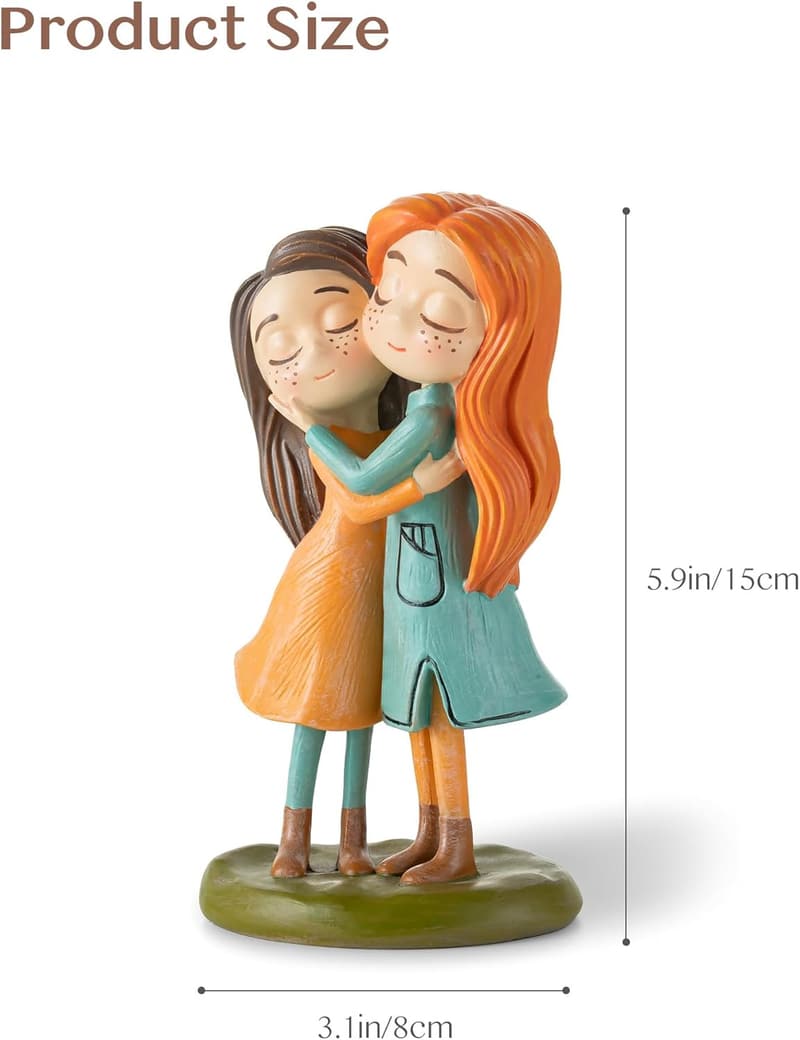 Sister Birthday Figurine - Sentimental Gift for Best Friends
