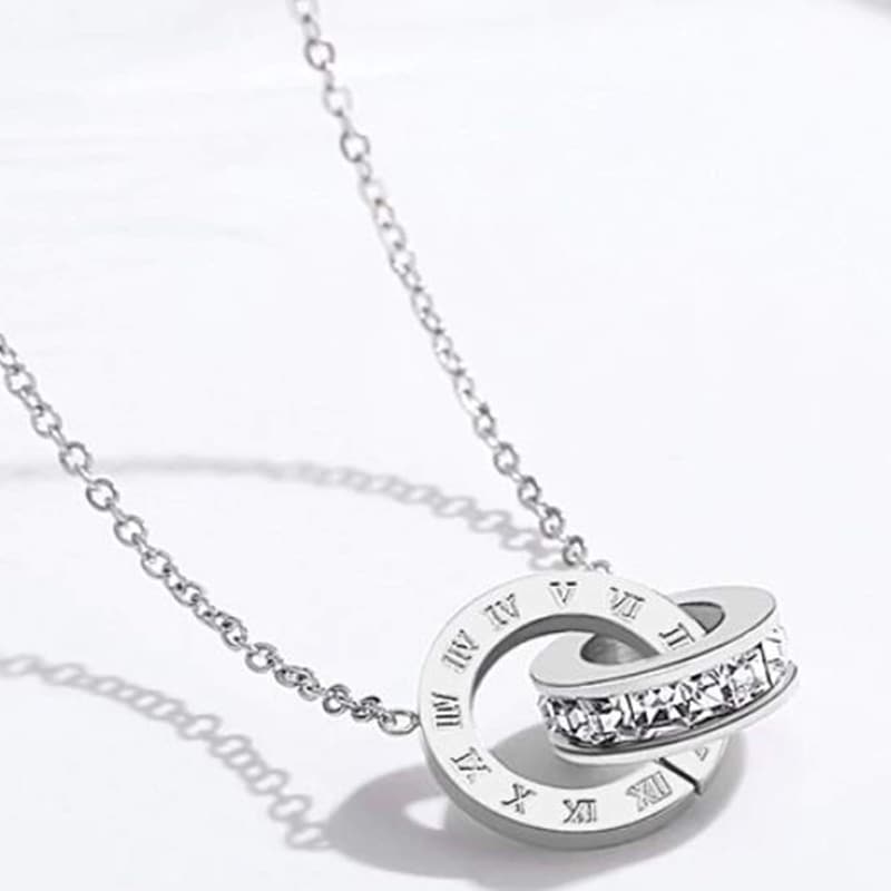 Friendship Gift Set: Friendship Card & Stainless Steel Necklace