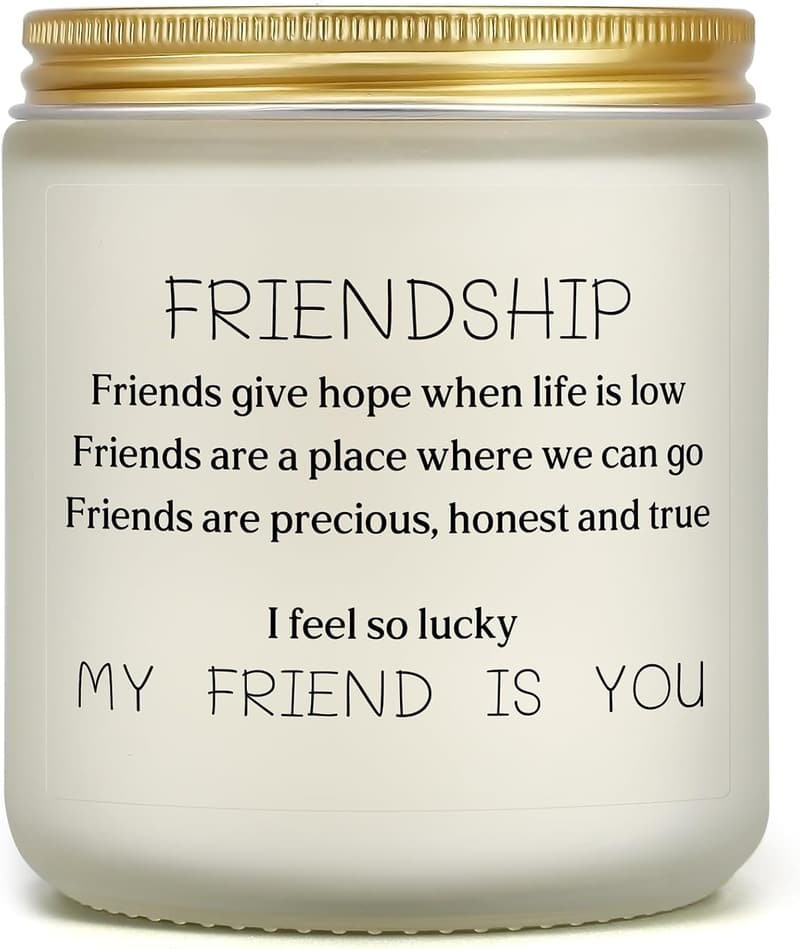 Friendship Birthday Candle for Women - Thoughtful Gift