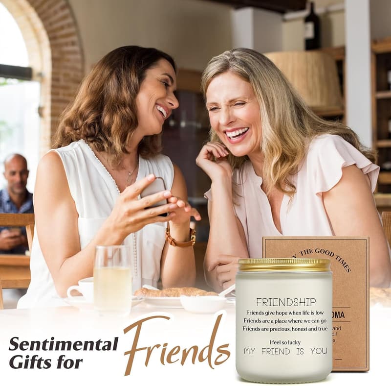 Friendship Birthday Candle for Women - Thoughtful Gift