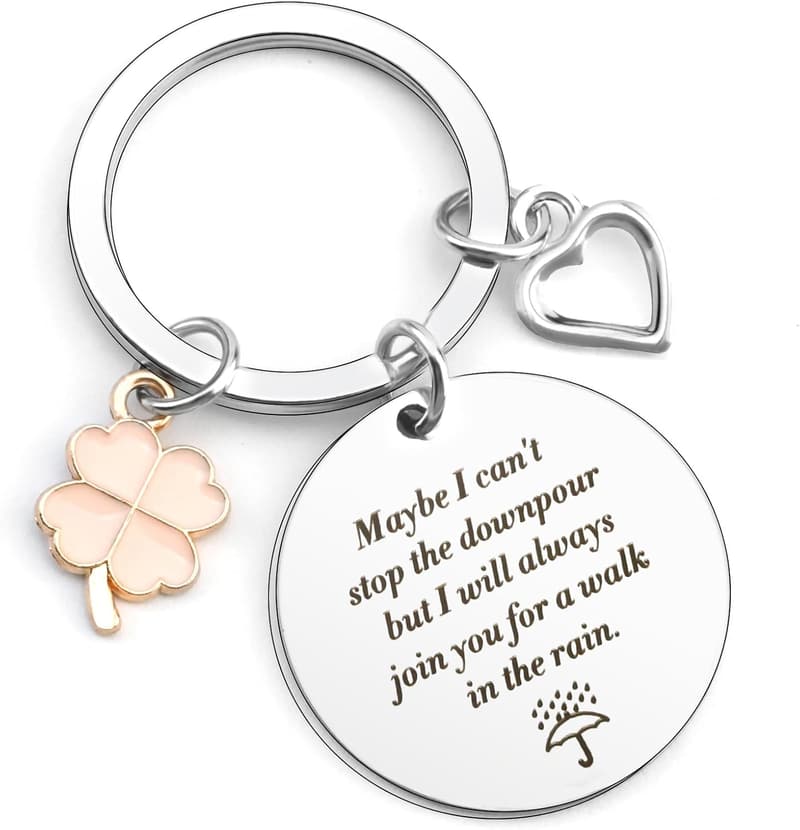 Sentimental Keychain for Women - Best Friend Gift