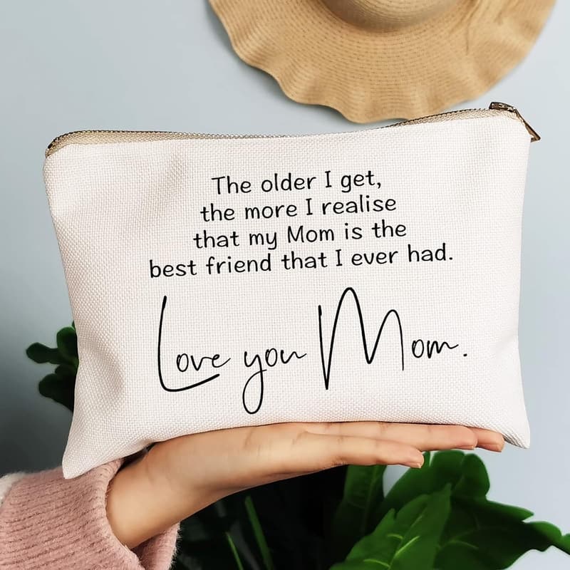 Sentimental Makeup Bag for Mom - Keepsake Gift