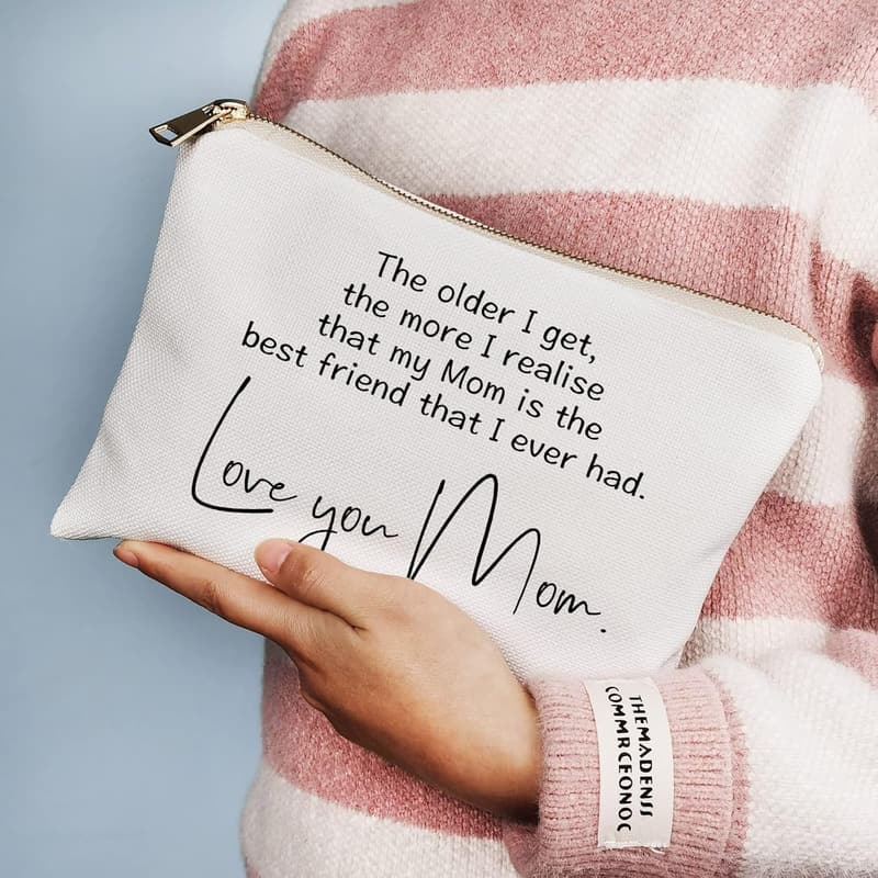 Sentimental Makeup Bag for Mom - Keepsake Gift