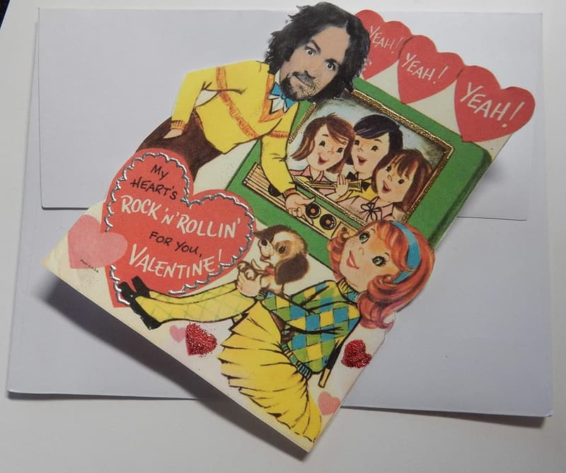 Vintage True Crime Valentine's Day Cards - Set of 6