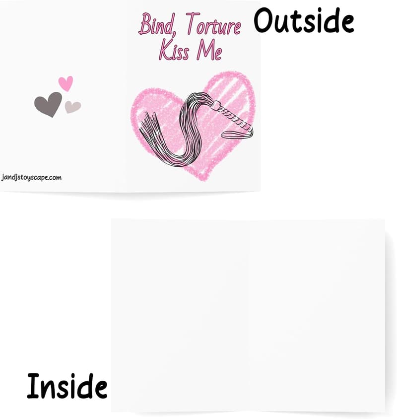 Dark Horror Valentine's Day Card for Couples