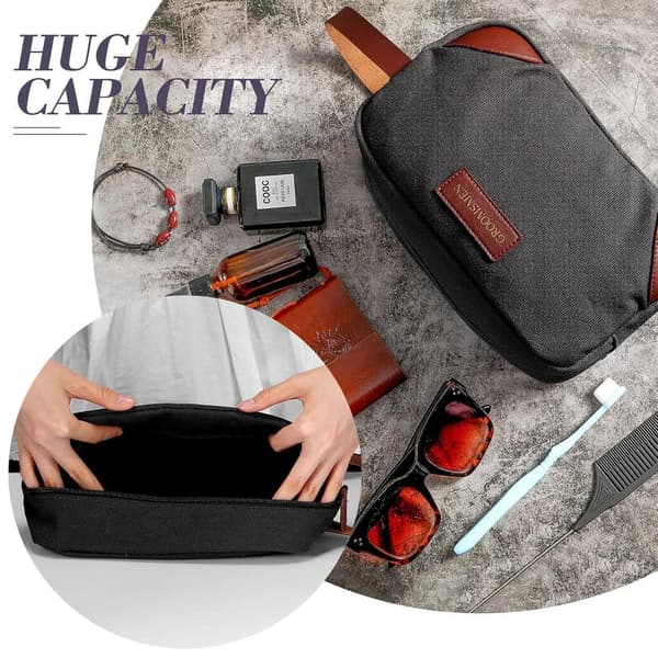 Groomsmen Travel Toiletry Bag Set - Water Resistant Gifts
