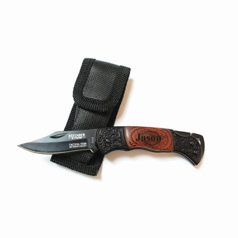 Personalized Pocket Knife Set for Groomsmen Gifts