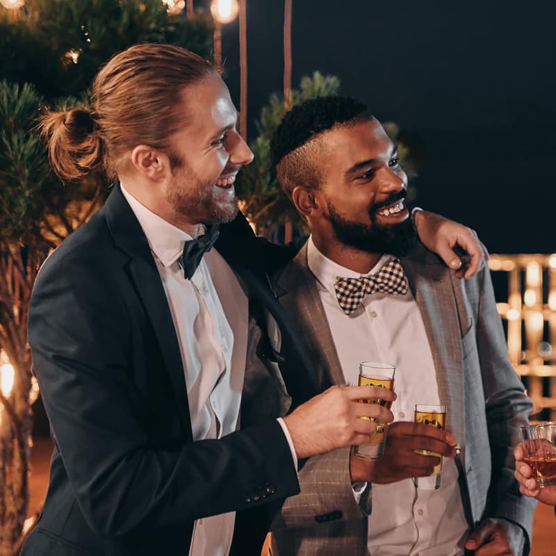 Groomsmen Shot Glass Set – 6 Pcs Wedding Favors, 2 oz