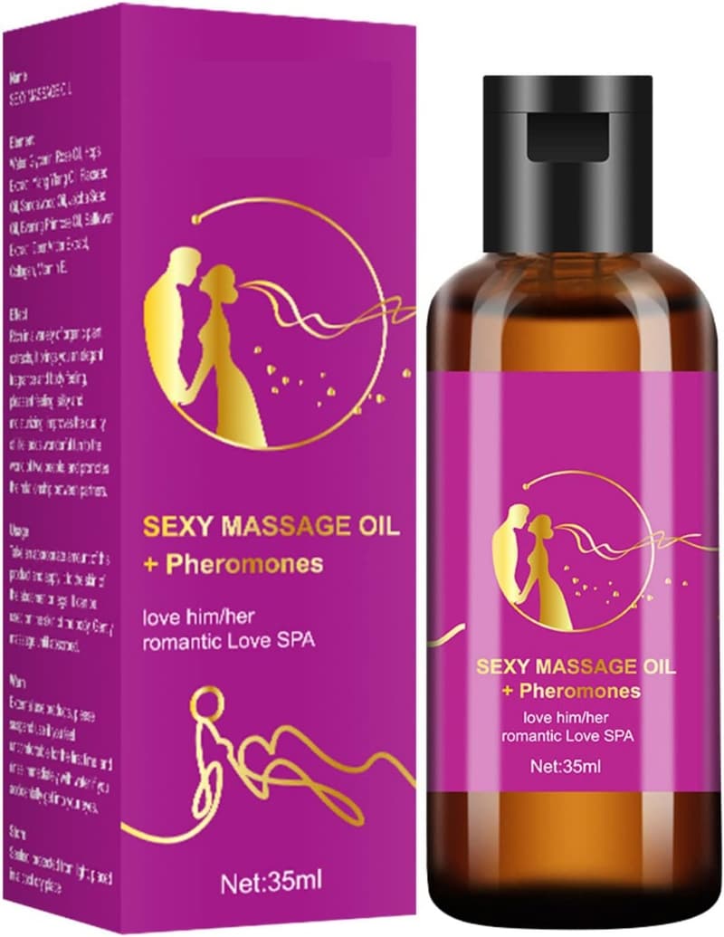 Valentine's Day Sensual Massage Oil with Pheromones for Couples