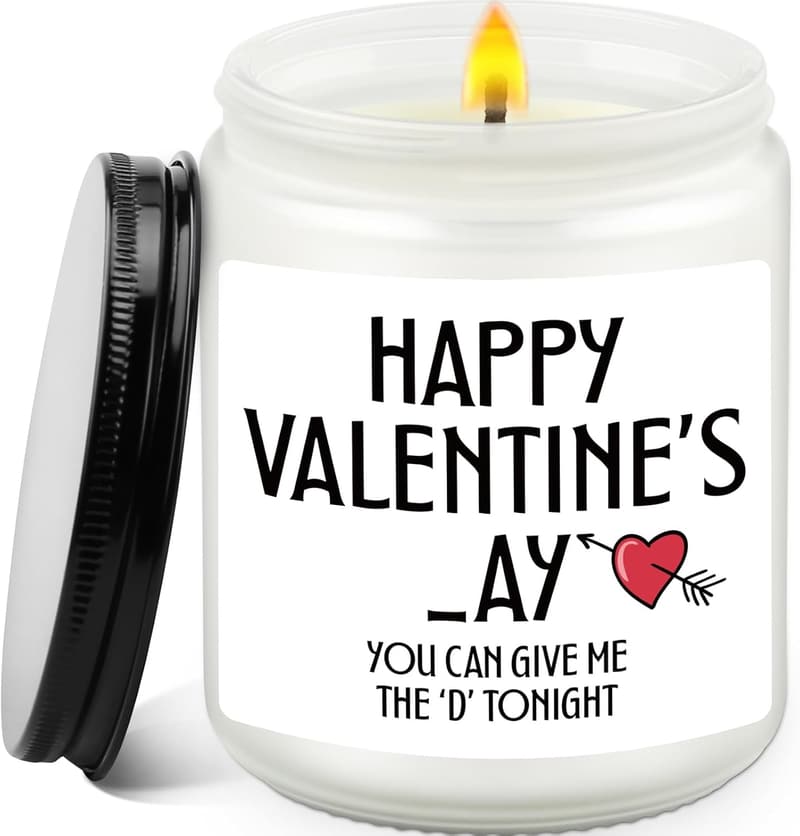 Valentine's Day Sexy Candle Gift for Couples and Men