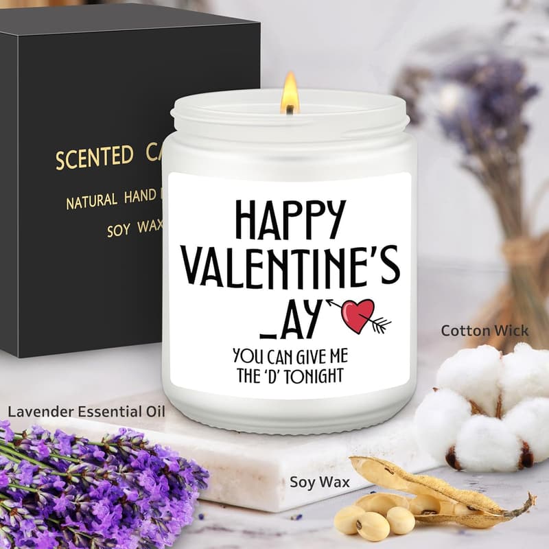 Valentine's Day Sexy Candle Gift for Couples and Men