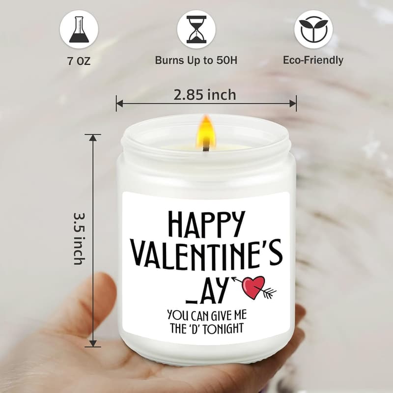 Valentine's Day Sexy Candle Gift for Couples and Men
