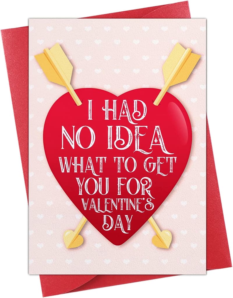 Funny Valentine's Day Cards for Couples - Naughty Gift Set