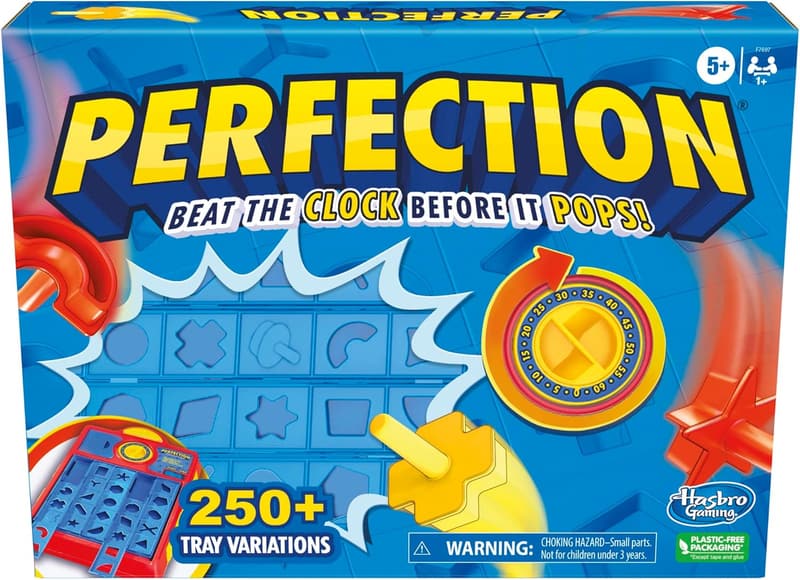 Perfection Refresh Board Game by Hasbro