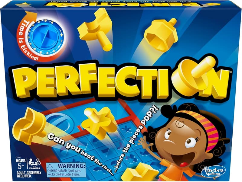 Preschool Popping Shapes Board Game for Kids Ages 5+