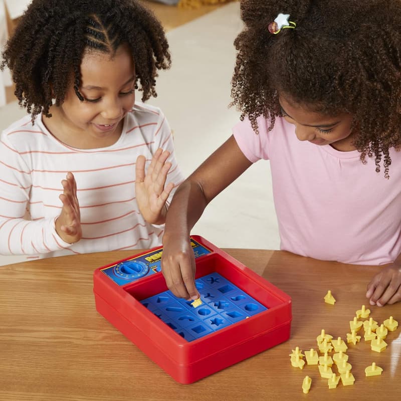 Preschool Popping Shapes Board Game for Kids Ages 5+