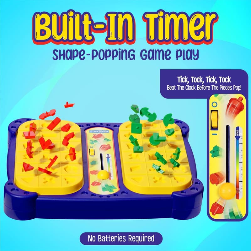 Educational Shape Matching Game for Kids Ages 4-8