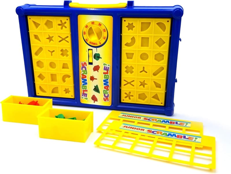 Family Shape Matching Board Game - MUKIKIM Scramble for Kids