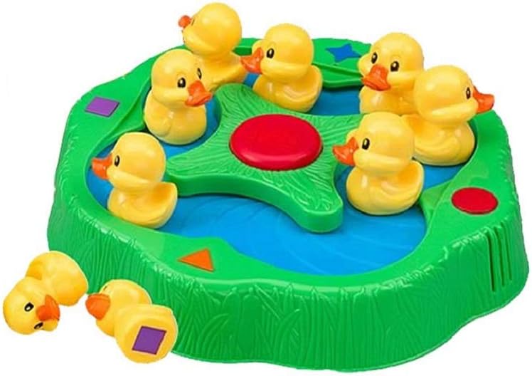 Lucky Ducks Memory Game with Pop The Pig Match Cards - Multicolor