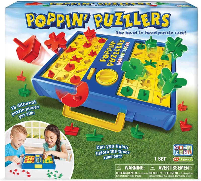 Interactive Puzzle Game for 2 Players - Ages 4+