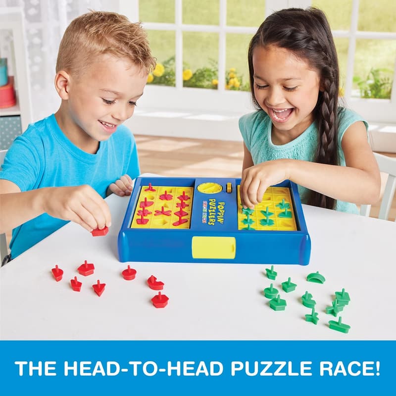 Interactive Puzzle Game for 2 Players - Ages 4+