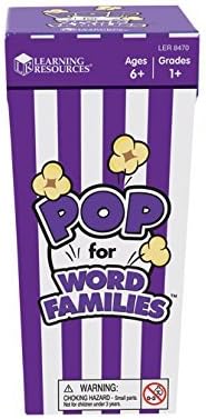 Word Families Vocabulary Game for Kids Ages 6+, 2-4 Players