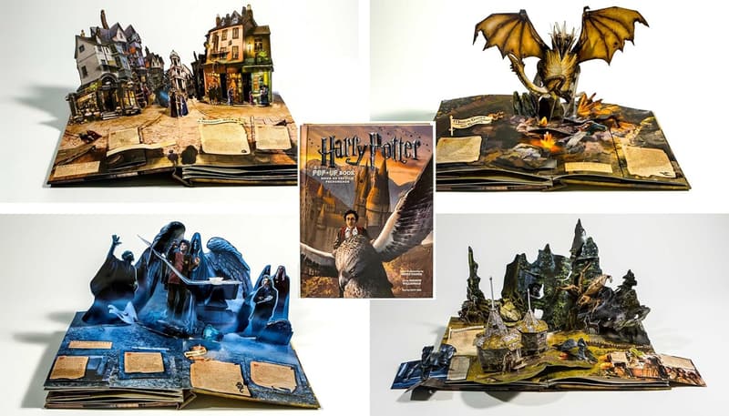 Harry Potter Deluxe Pop-Up Book Set: Hogwarts & Wizarding Creatures
