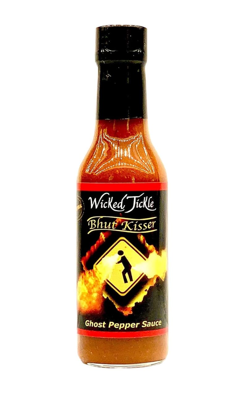 Bhut Kisser Ghost Pepper Hot Sauce - Award-Winning Heat
