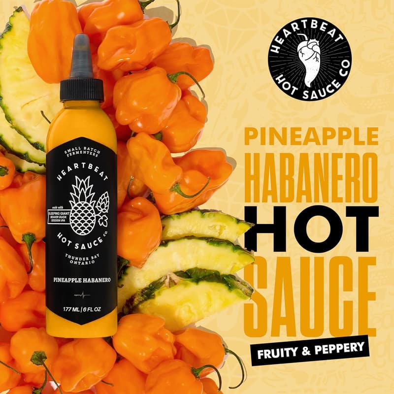 Pineapple Habanero Hot Sauce - 6 oz