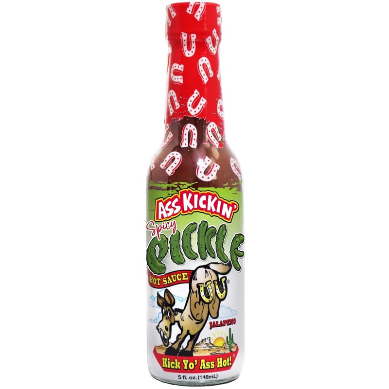 Spicy Pickle Hot Sauce - 5 oz Gourmet Jalapeno for Wings & Burgers