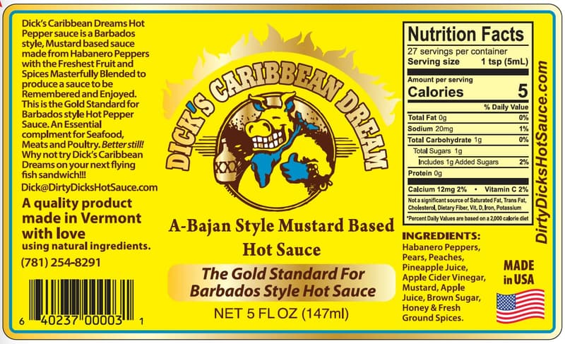 Hot Sauce Variety Pack - Original, Caribbean & Peachy Green, 5 Fl Oz