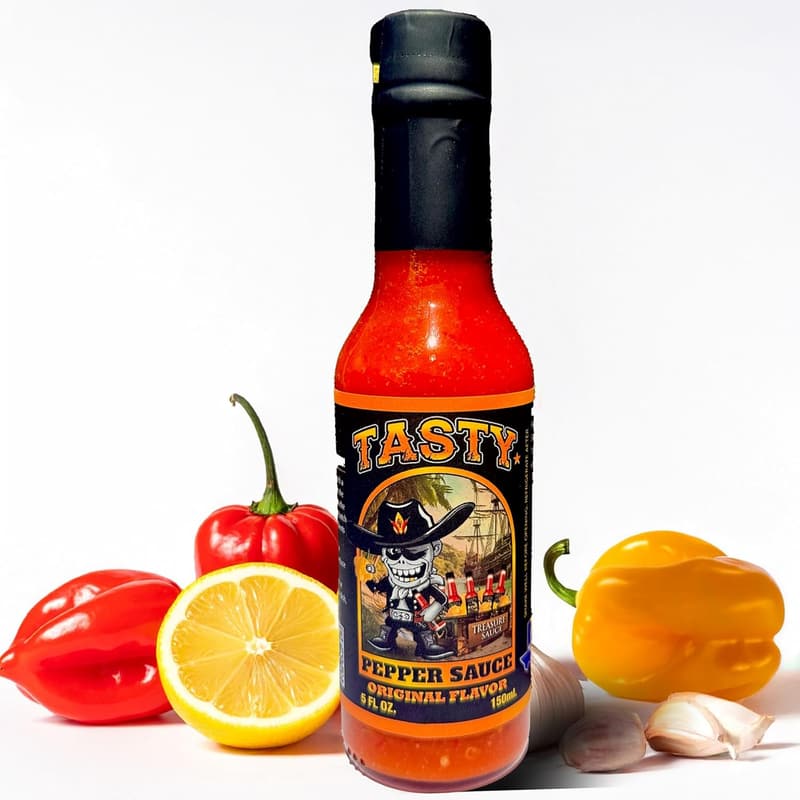 Gourmet Scotch Bonnet Hot Sauce | All-Natural Pepper Sauce