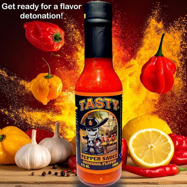 Gourmet Scotch Bonnet Hot Sauce | All-Natural Pepper Sauce