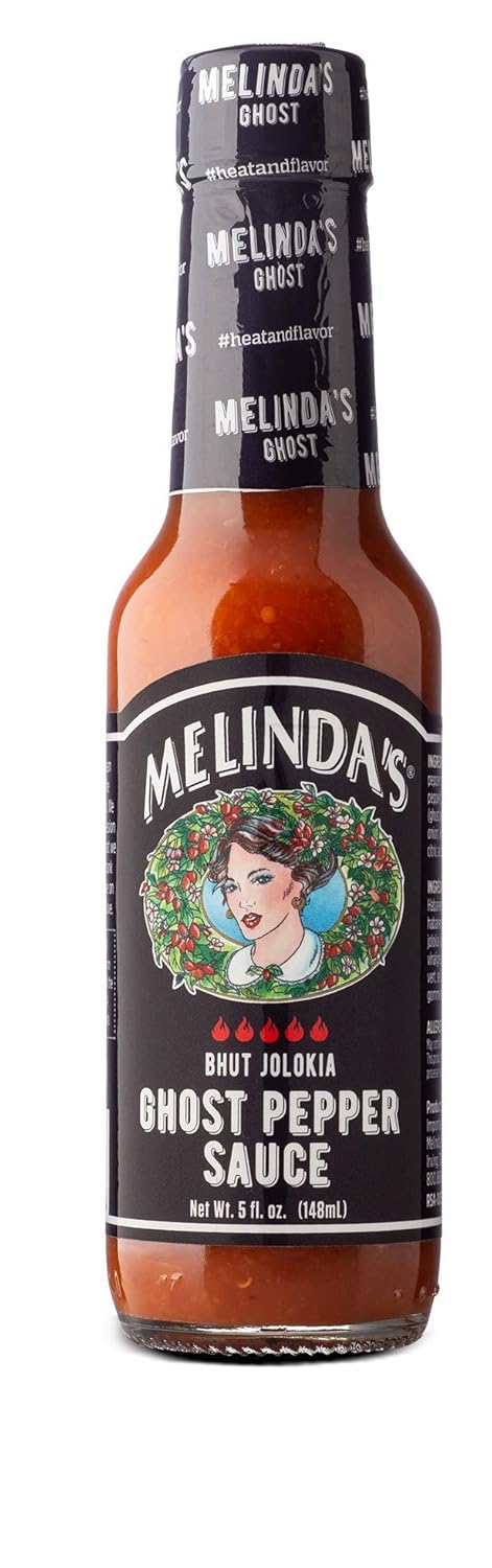 Gourmet Ghost Pepper Hot Sauce - Extra Spicy, 5oz
