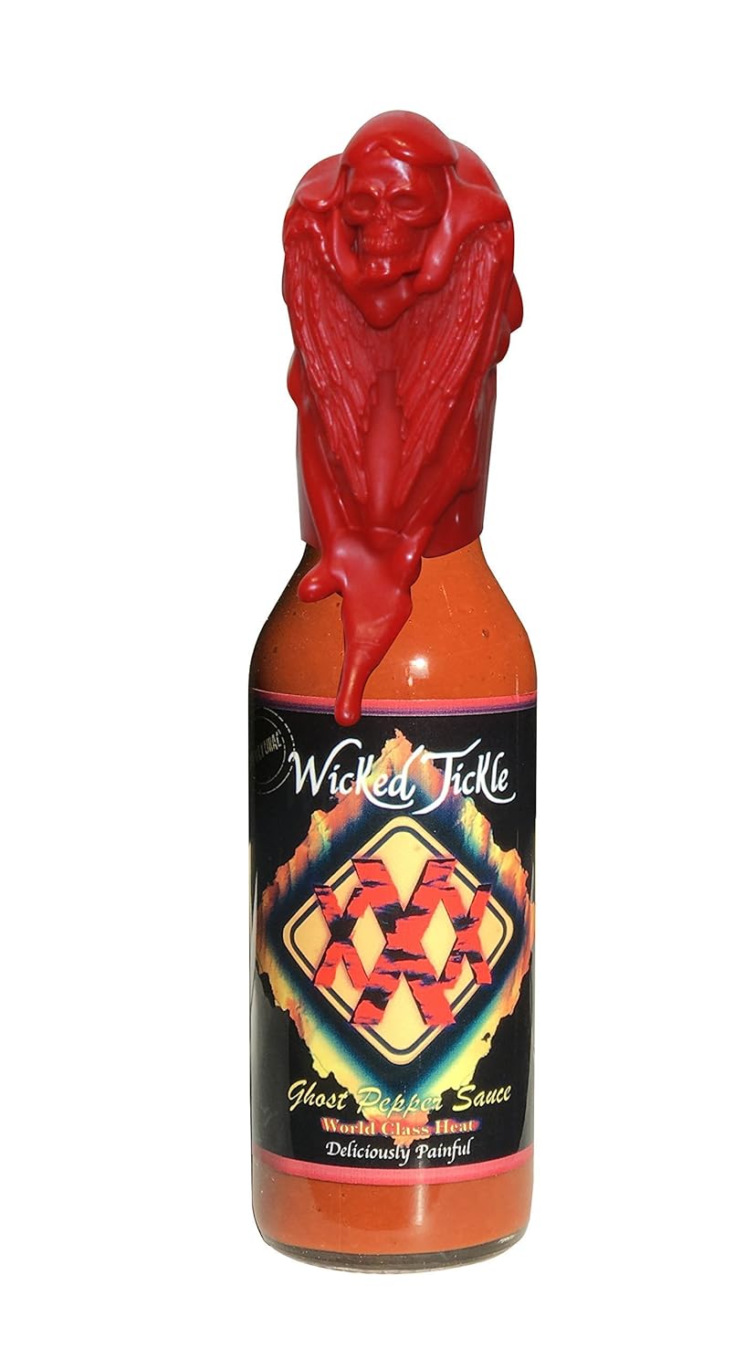 Ghost Pepper Hot Sauce - Wicked Tickle XXX Chipotle Gift