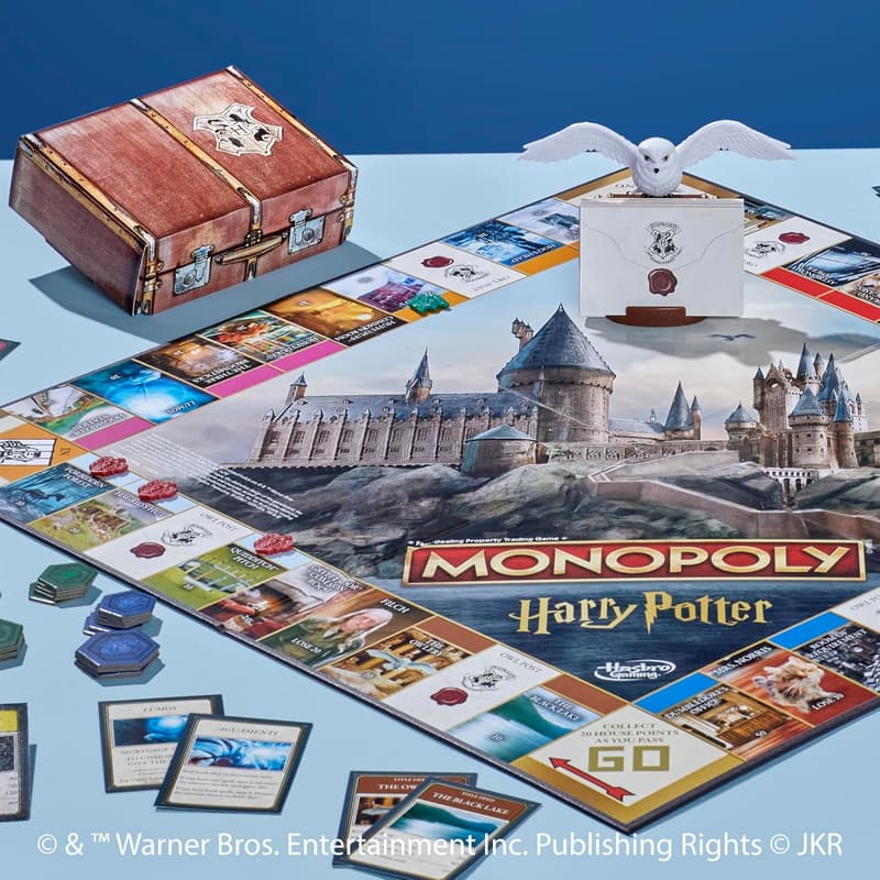 Harry Potter Monopoly Board Game | Ages 8+ | 2-6 Players