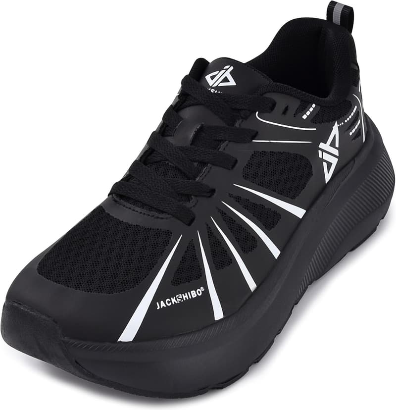 Wide Width Athletic Sneakers for Men - Cushioned Zero Drop Design