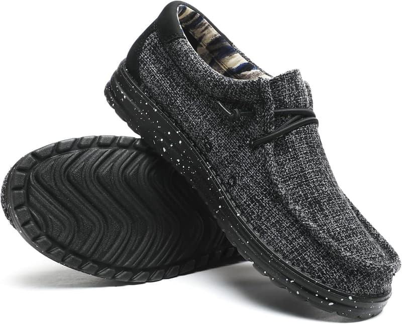 Lightweight Men's Casual Slip-On Loafers - Machine-Washable