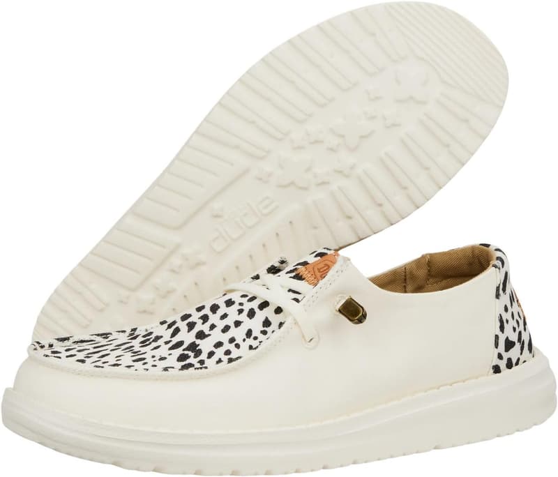 Hey Dude Women's Wendy Animal Print Slip-On Shoes