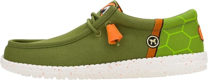 TMNT HEYDUDE Wally Funk Casual Shoes