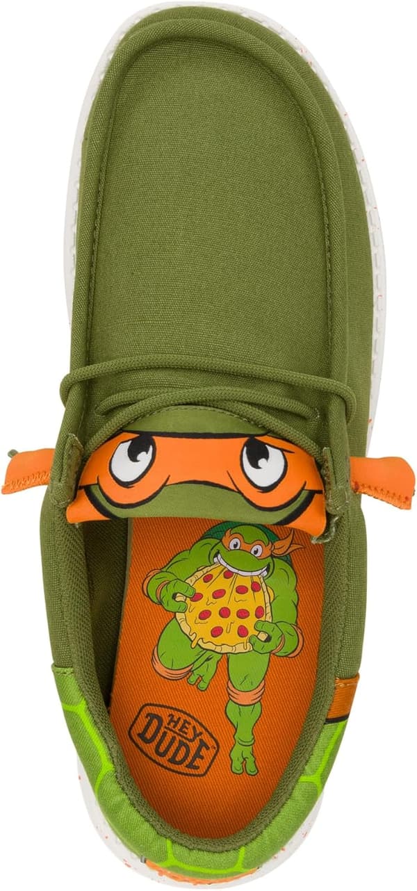 TMNT HEYDUDE Wally Funk Casual Shoes