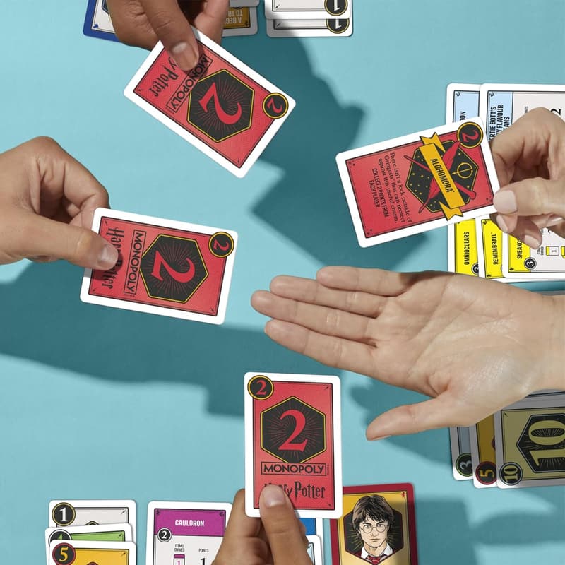 Harry Potter Monopoly Deal Card Game | Family Fun for Ages 8+
