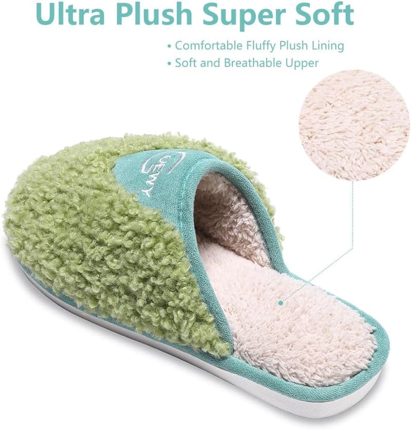 Cozy Memory Foam Non-Slip Slippers for Women - Christmas Gift