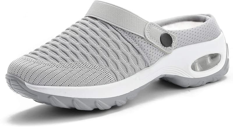 Lightweight Air Cushion Mesh Mules for Women - Summer Sandals